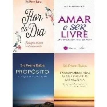 Imagem de Kit 4 Livros Sri Prem Baba Amar E Ser Livre Proposito - Casa dos Livro