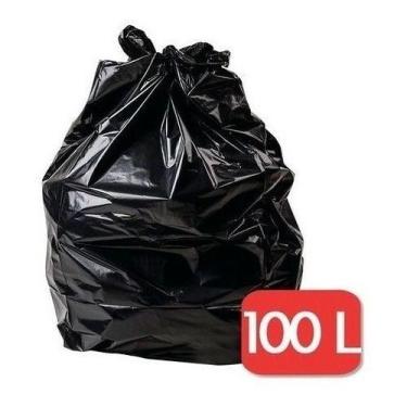 Imagem de Saco De Lixo 100 Litros Ultra-reforçado 100 Unid - Farotully - HIGIPAC