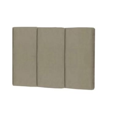 Imagem de Cabeceira Para Cama Casal Queen King 1,60x55 Dubai Areia - MagL - Maga