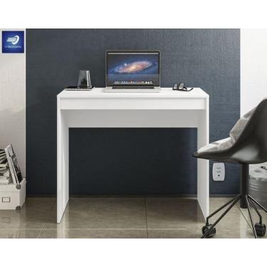 Imagem de Escrivaninha para Estudo/Escritório - Branco - Politorno, Branco