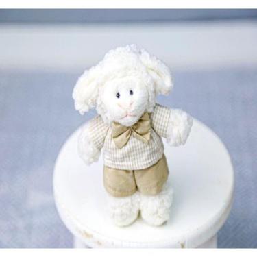 Imagem de Mini ovelha family 12 cm - shorts e camisa - CKD CONFECCOES, Xadrez de