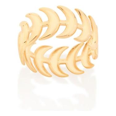 Imagem de Anel Com Aro No Formato De Luas.(joia Licenc 513031 - Rommanel, Branco