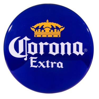 Imagem de Luminoso de Parede Cerveja Coron a Retrô Vintage para Bar, Garagem, Churrasqueira, Espaço Gourmet