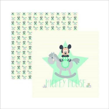 Imagem de Papel Scrap Festa Disney Baby Mickey 1 Guirlanda Sdfd031 - Toke E Crie