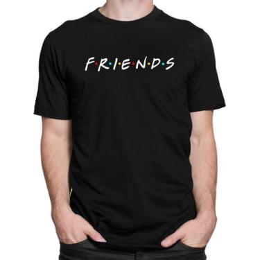 Imagem de Camiseta Masculina Friends Série Camisa 100% Algodão - SEMPRENALUTA, P