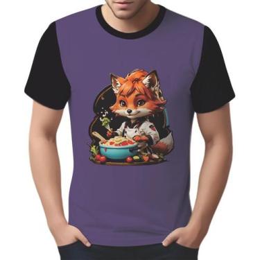 Imagem de Camisa Camiseta Tshirt Chefe Raposa Cozinheira Cozinha 1 - Enjoy Shop,