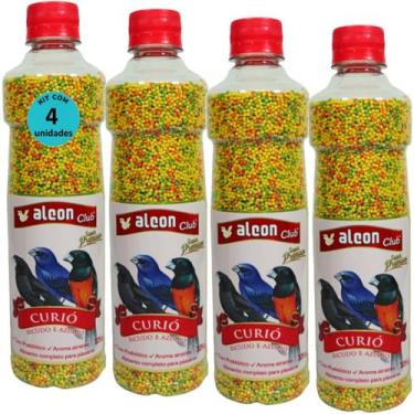 Imagem de Alcon club curió bicudo e azulão 325g super premium kit com 4