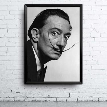 Imagem de Quadro Salvador Dali A4 - Sdesign, Madeira, 2cm, Madeira, Madeira