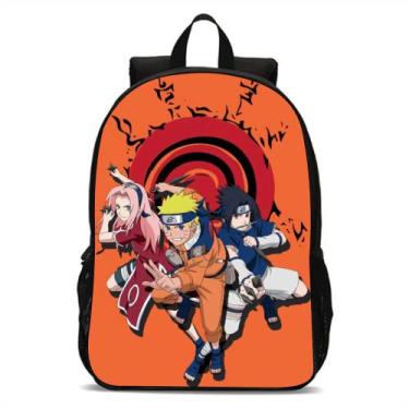 Imagem de Mochila Escolar Volta As Aulas Estampa Naruto Top Infantil - Broome, N