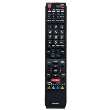Imagem de Controle remoto de substituição GB118WJSA compatível com Sharp AQUOS TV GB004WJSA GB005WJSA GA890WJSA GB105WJSA GA935WJSA RRMCGB118WJSA LC-60TQ15U LC-60UD27U LC-60UQ17U LC-70C60C60 LCC 600U -60C6600U