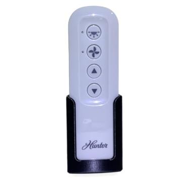 Imagem de Makesus Suporte de parede para ventilador de teto para controle remoto universal Hunter 99770 99813 (1 pacote preto)