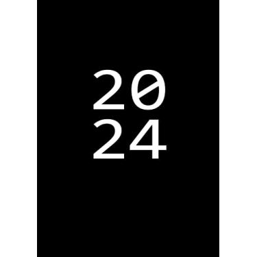 Imagem de Agenda Journalier 2024: Restez Organisé du 1er janvier 2024 au 31 décembre 2024 | Pages de Contacts, Emplois du Temps, Journal de Mots de Passe, Jours Fériés, Anniversaires et Bien Plus Encore !