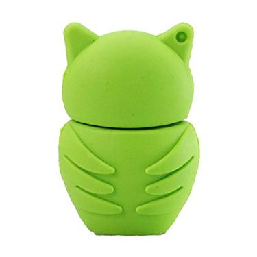 Imagem de 8GB Green Owl Modelo PenDrive USB Flash Drive USB Disco USB 2.0 Memória USB Disco Flash USB Memory Stick Pen Drive Disco USB
