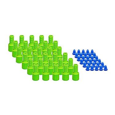 Imagem de Thomas Encaixe de tubo EZwaste 330-0931-TMS para sistema de resíduos solventes, 1/20.3 cm OD, 2.2 cm de altura, Delrin/ETFE (pacote com 6)