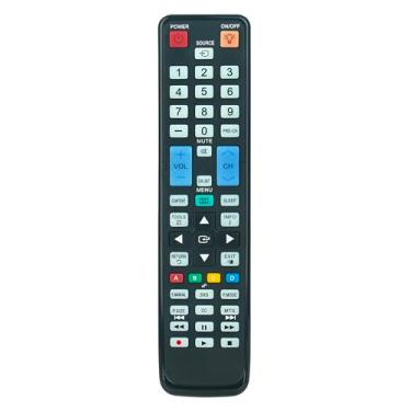 Imagem de Controle remoto de substituição AA59-00444A adequado para Samsung TV UN32D5500RF UN40D5500RF UN32D5500 UN40D5500 UN40D5500RFXZA UN37D5500RF UN46D5500RF Série 5 5500 LH440 6HEPLGA/ZA LH46HEPLGAZA