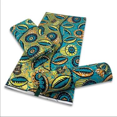 Imagem de Tecido cera dourada africana algodão material rapper Batik Ankara original de alta qualidade novo material pagne manutenção para costura (como imagem-32)