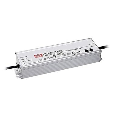 Imagem de MEAN WELL Fonte de Alimentação LED Comutada Hlg-240H-24A, Saída Única, 24V, 0-10A, 240W, 1,5" Hx 2,7" Wx 9,6" L