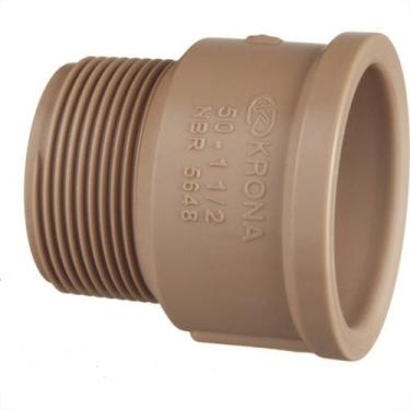 Imagem de Adaptador Marrom Krona Soldavel Curto 50X1.1/2 336 - Kit C/25