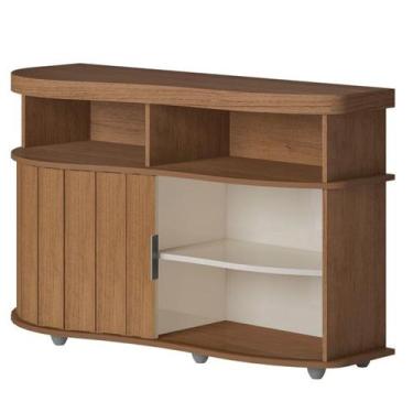 Imagem de Buffet Porta de Correr 120 cm 4736 Cinamomo Off White ARLY - Milani St