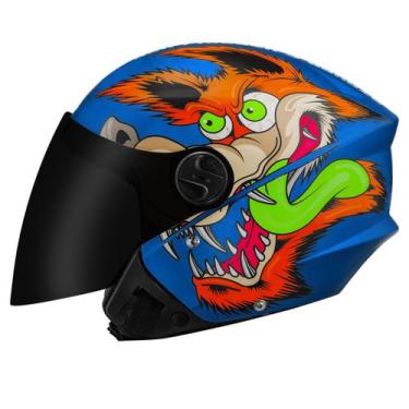 Imagem de Capacete Aberto Pro Tork New Liberty 3 Three Coyote Viseira Fumê Moto 