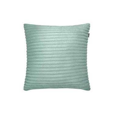 Imagem de Capa de Almofada Decorativa Flannel 50 x 28 - Adomes, VERDE