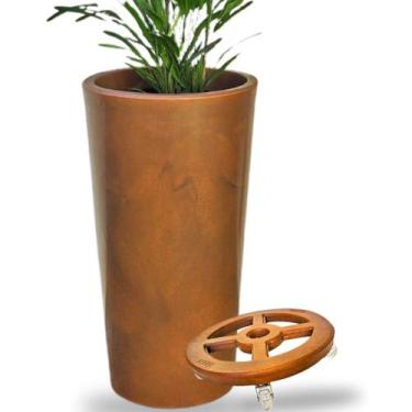 Imagem de Kit com Vaso de Planta e Suporte com Roda Para Decoração - Alpe & Arit