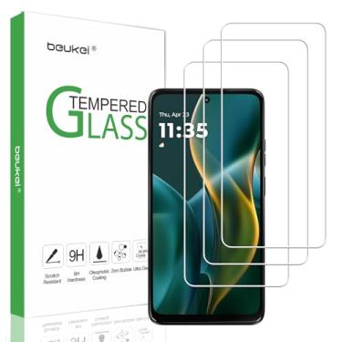 Imagem de beukei Protetor de tela compatível com Motorola moto g 5G (2025) protetor de tela de vidro temperado, [pacote com 3] dureza 9H