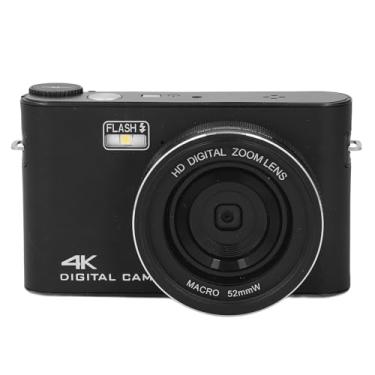 Imagem de Câmera Digital 4K de 64MP Com Zoom de 18x e Tela Sensível Ao Toque de 3 Polegadas | Câmera de Viagem Compacta Com Foco Automático Com Luz de Preenchimento para Fotografia