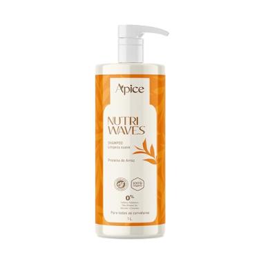 Imagem de Ápice Shampoo Nutri Waves | Limpeza Suave com Nutrição para Cabelos Cacheados, Ondulados, Crespos e em Transição | 1L