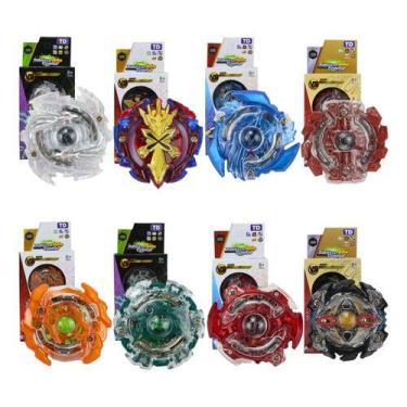 Imagem de Kit 4 Beyblade Burst + 4 Lançadores, Brinquedo De Batalha - MSB PRESEN
