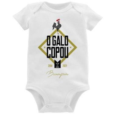 Imagem de Body Bebê O Galo Copou! - Foca na Moda, Branco, M