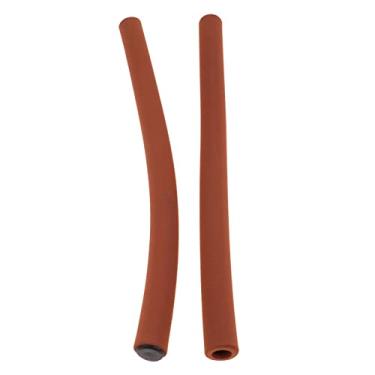 Imagem de 2Pack Bike Butterfly Guidão Esponja Espuma Capa Bike Rough Tube Guidão Cover Grips Cover , Castanho