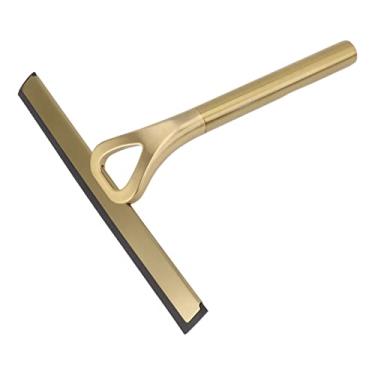 Imagem de Rodo de Aço Inoxidável, Ferramenta de Limpeza para Portas de Chuveiro, Espelhos, Vidro de Carro, Com Lâmina Macia, Armazenamento de Gancho, 10 Polegadas, Limpador de Banheiro