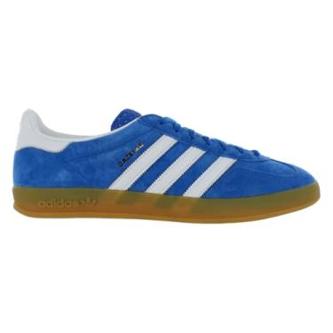 Imagem de adidas Tênis masculino Gazelle Indoor, Azul/branco-azul, 38