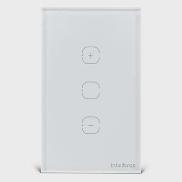 Imagem de Interruptor Smart Touch Wi-Fi Dimmer Branco - Intelbras - ews 1101
