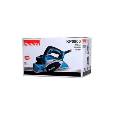 Imagem de Plaina Eletrica 3.1/4 620W 110V Makita Kp0800 127V