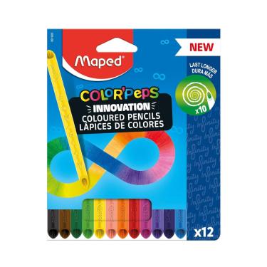 Imagem de Lápis de Cor Maped Infinito Color Peps com 12 Cores