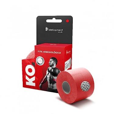 Imagem de Bandagem Elástica Adesiva Kinesiológica Dellamed