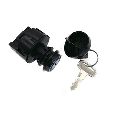 Imagem de Interruptor de chave de ignição compatível com Po-laris Sportsman 400 500 570 600 700 800 Ranger 400 425 500 570 700 800 900 1000 RZR 570 800 900 XP 1000 Substitui 400 110024012165 Desligar/Ligar/Iniciar 3 posições