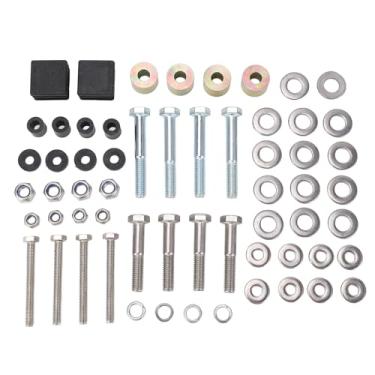 Imagem de 75465G01 Sombra Kit de Reparo de Parafuso de Suporte de Metal Superior para E Z Go Got 54 Polegadas Carrinho Suntop, Feito de Metal à Prova de Desgaste, Inclui Todo o Hardware