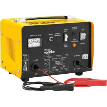 Imagem de Carregador de bateria 32-150ah 12v 127v cbv1600 - Vonder