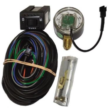 Imagem de Kit Chave Comutadora Gnv Tury T1000 Cabo 6m Kombi vw fusca