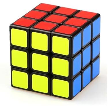 Imagem de Cubo Mágico 3X3X3 Brinquedo Interativo Clássico (9129) Quebrar cabeça- Divertido- concentração- desenvolver habilidades de raciocínio lógico.