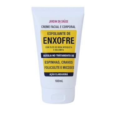 Imagem de Creme Esfoliante de Enxofre Facial e Corporal 100g