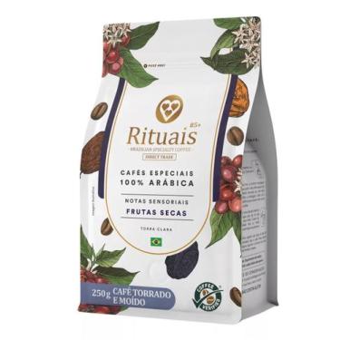 Imagem de Café TRÊS CORAÇÕES RITUAIS FRUTAS SECAS especial Moído Coar - 3 Coraçõ