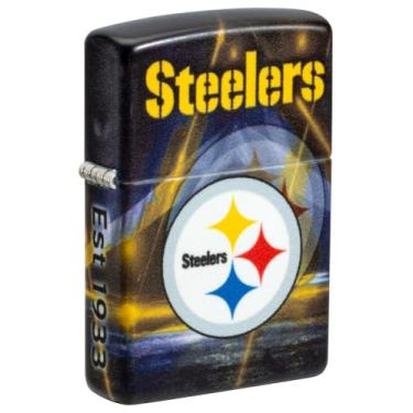 Imagem de Zippo NFL Pittsburgh Steelers 540 isqueiro de bolso fosco