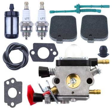 Imagem de Atunee Kit de carburador BG50 para soprador de folhas Stihl BG45 BG46 BG55 BG65 BG85 SH55 SH85 com filtro de combustível de junta substitui 4229 120 0650