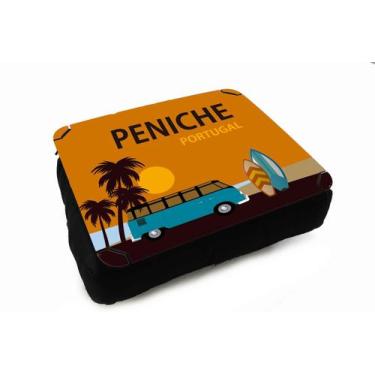Imagem de Almofada Bandeja para Notebook Laptop Surf Surfista Praia - Deluzz, Pe