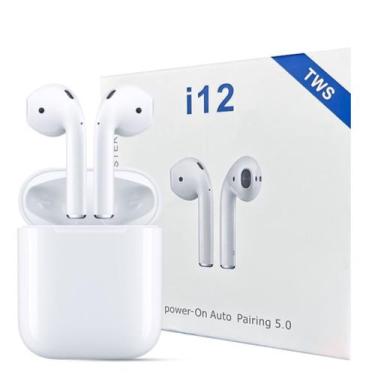 Imagem de Fone De Ouvido Wireless Bluetooth Inpods 12 Branco - TWS