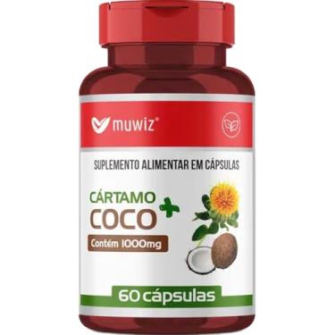 Imagem de Óleo De Cártamo Com Óleo De Coco - 60 Cápsulas Muwiz